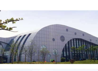 桂平会议中心外景网架工程